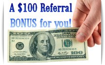 $100 Referral Offer!